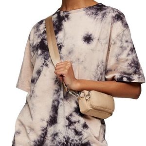 TOPSHOP Tie Dye Crew Neck T-Shirt 0-2